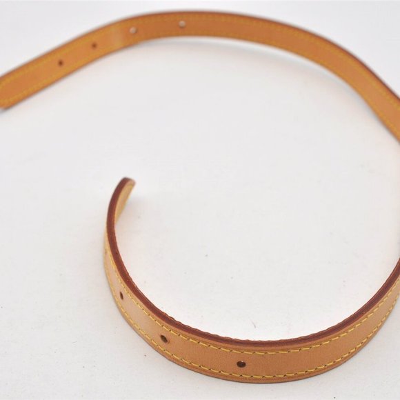 Authentic Louis Vuitton Leather Shoulder Strap For Bucket PM main image 9